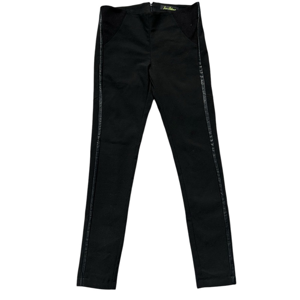 Sam Edelman Women's size 4 Black Skinny Pants with Side Stripes